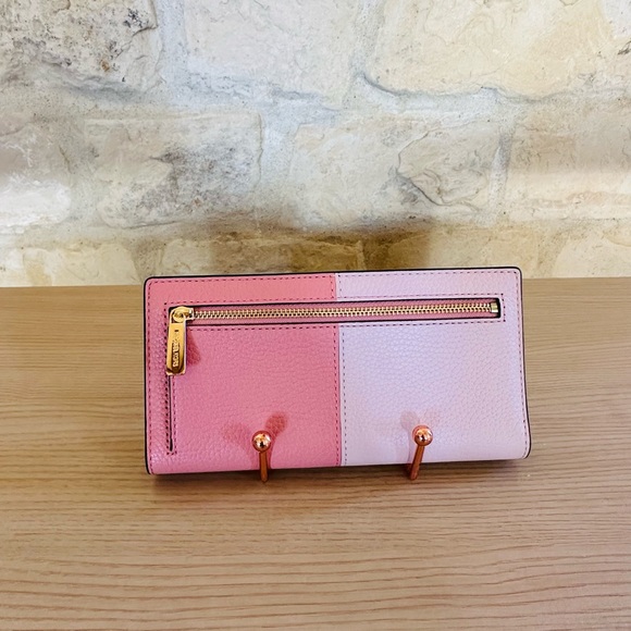Reed Primrose Leather Snap Wallet by Michael Kors